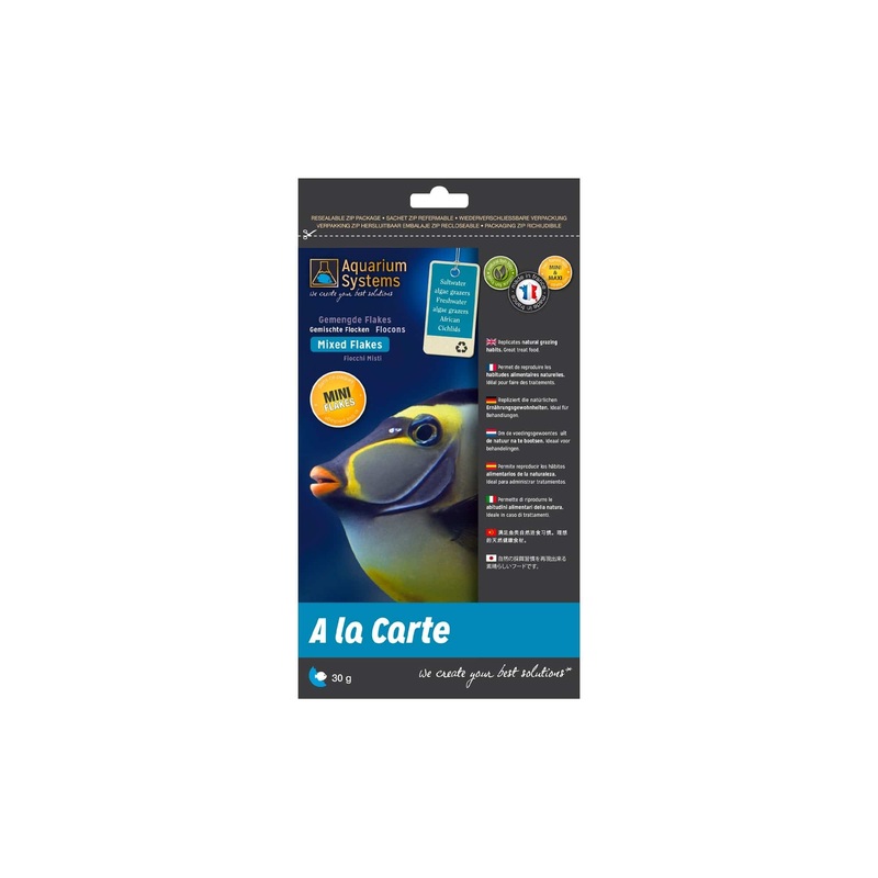 Aquarium Systems A la Carte Mixed Flakes Maxi 30g