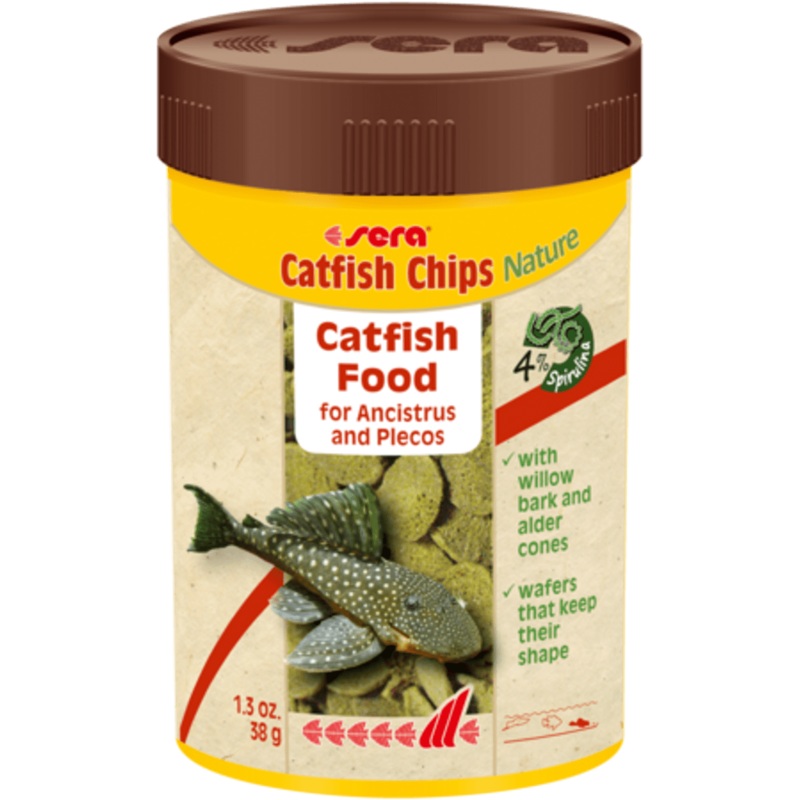 Sera Catfish Chips Nature - Catfish Food 100ml