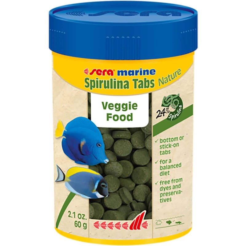 Sera Marine Spirulina Tabs Nature 60g