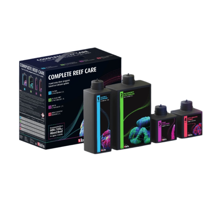 Red Sea Complete Reef Care Large - 4 Part Program (For 600L Tank)