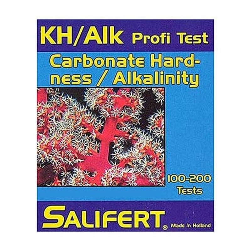 Salifert Carbonate Hardness / Alkalinity KH Profi Test Kit - For Marine Tanks