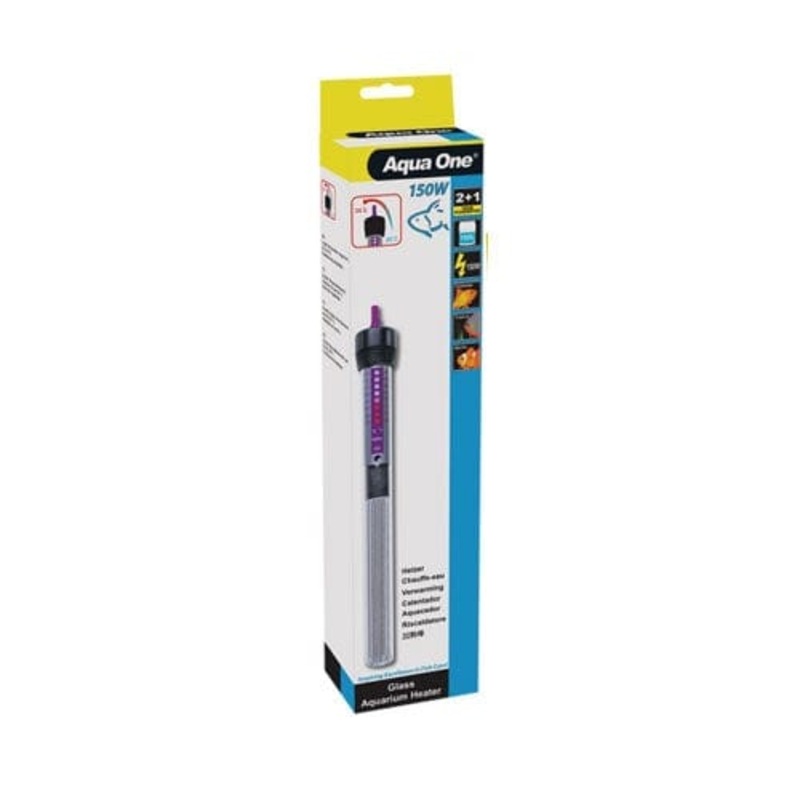 Aqua One Glass Heater 150W - 24.5cm