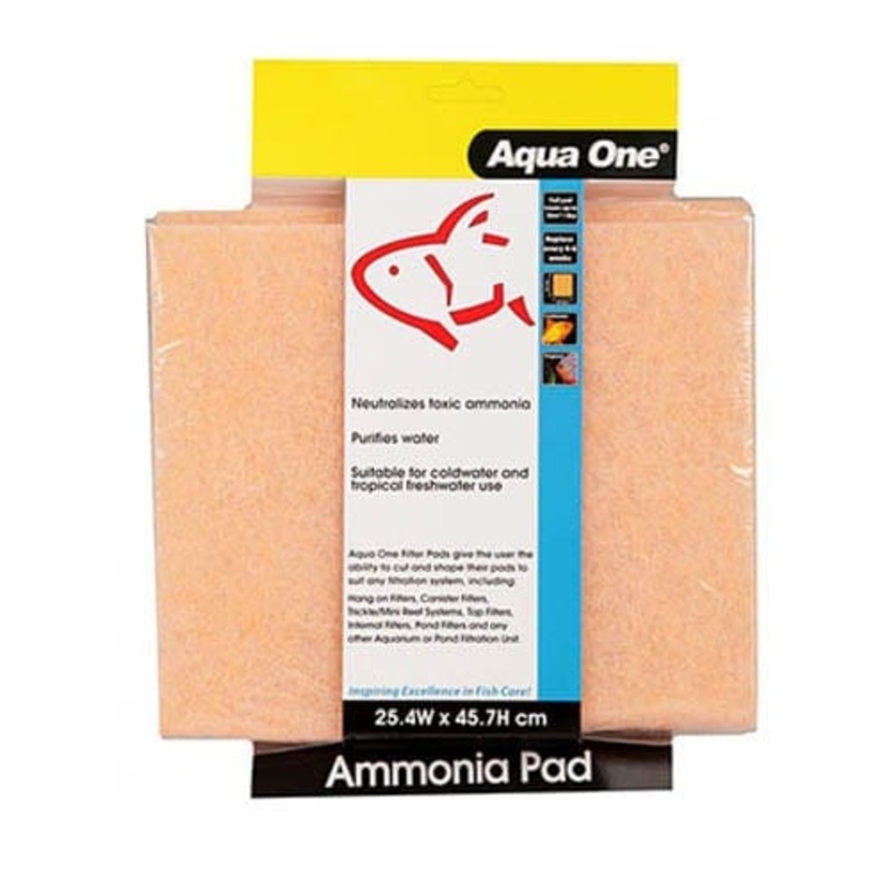 Aqua One Pad Ammonia Self Cut Filter