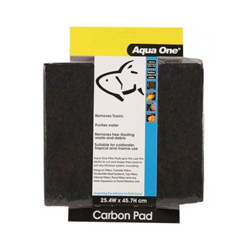 Aqua One Pad Carbo Self Cut Filter
