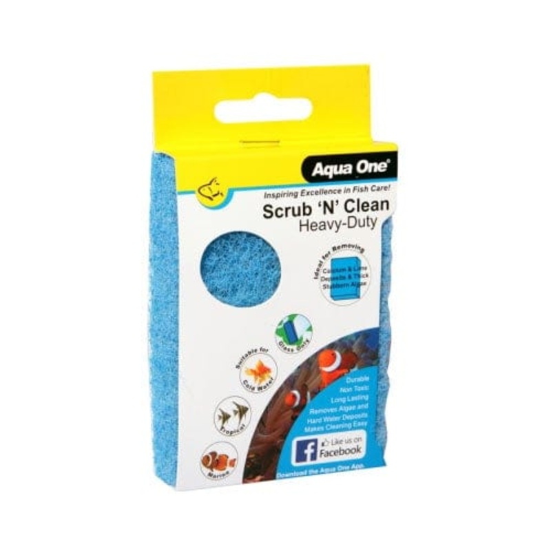 Aqua One Scrub N Clean Algae Pad Heavy Duty