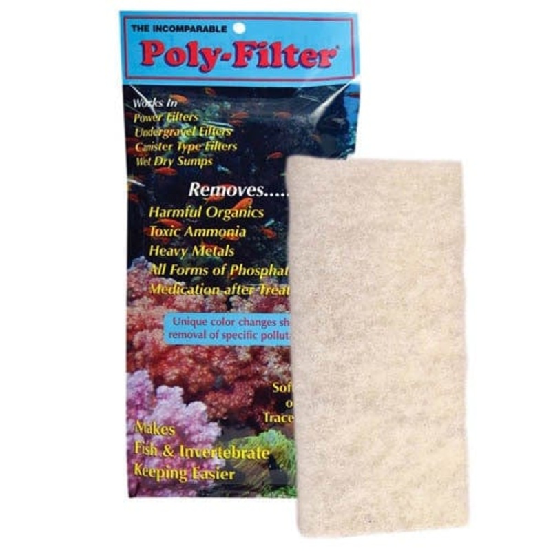 Poly Filter 20cm X 10cm (8 in X 4 in) Polyfilter