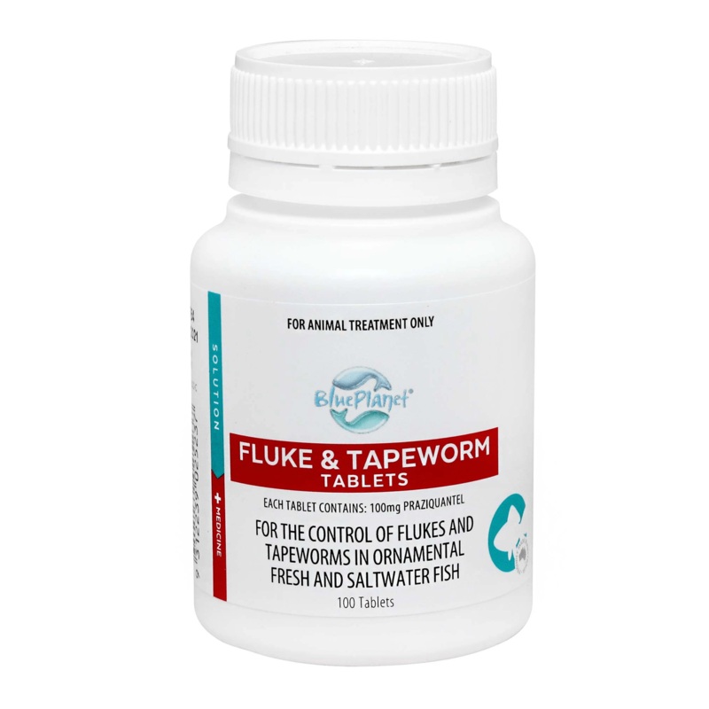 Blue Planet Fluke & Tapeworm 100 Tablets