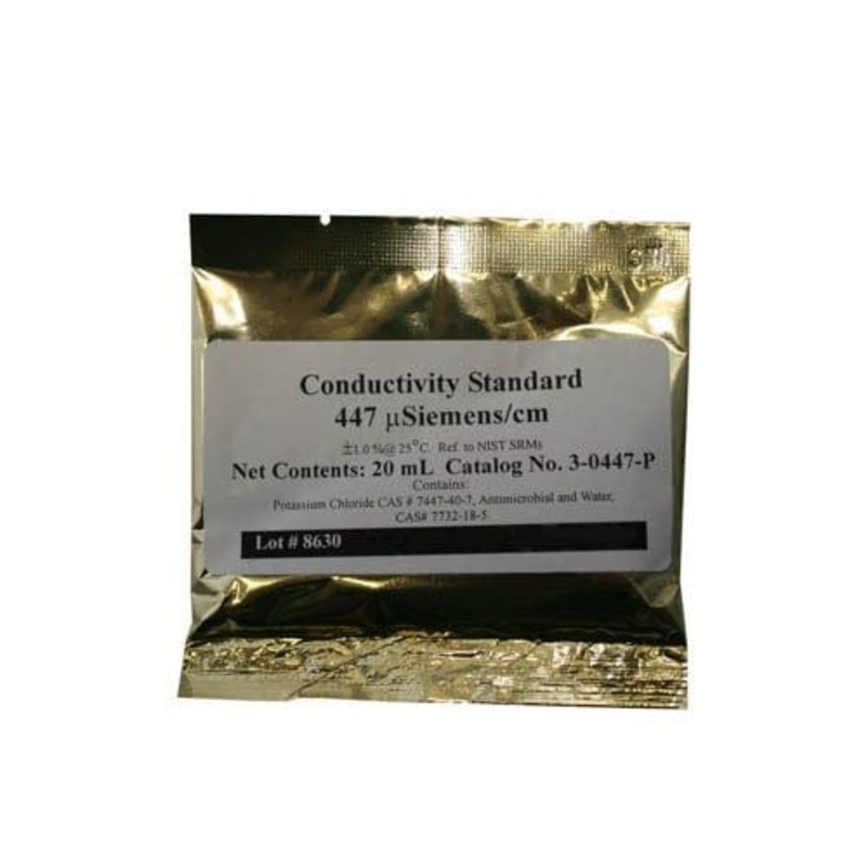 Neptune Solution Conductivity Calibration -447mS