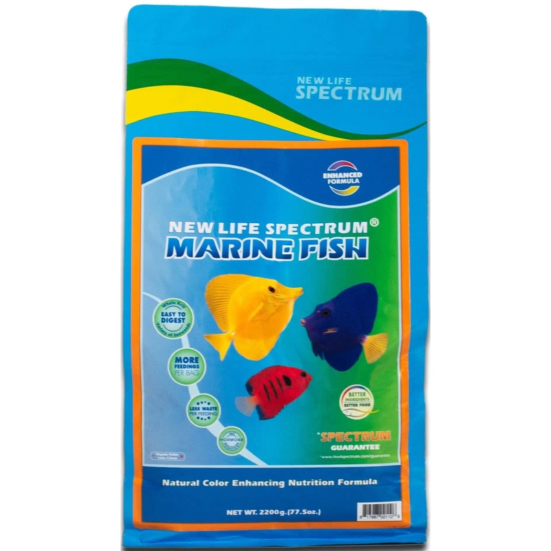 New Life Spectrum Marine Fish Regular Sinking 1.0-1.5mm 2.2kg