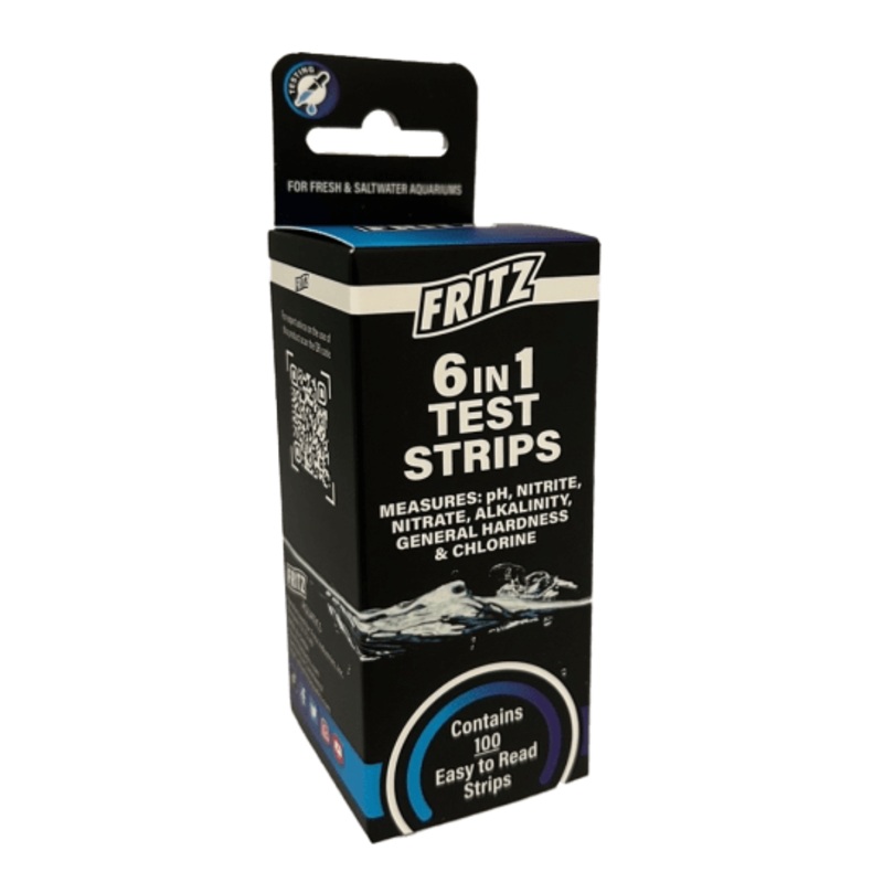 Fritz 6 in 1 Test Strips 100 Count
