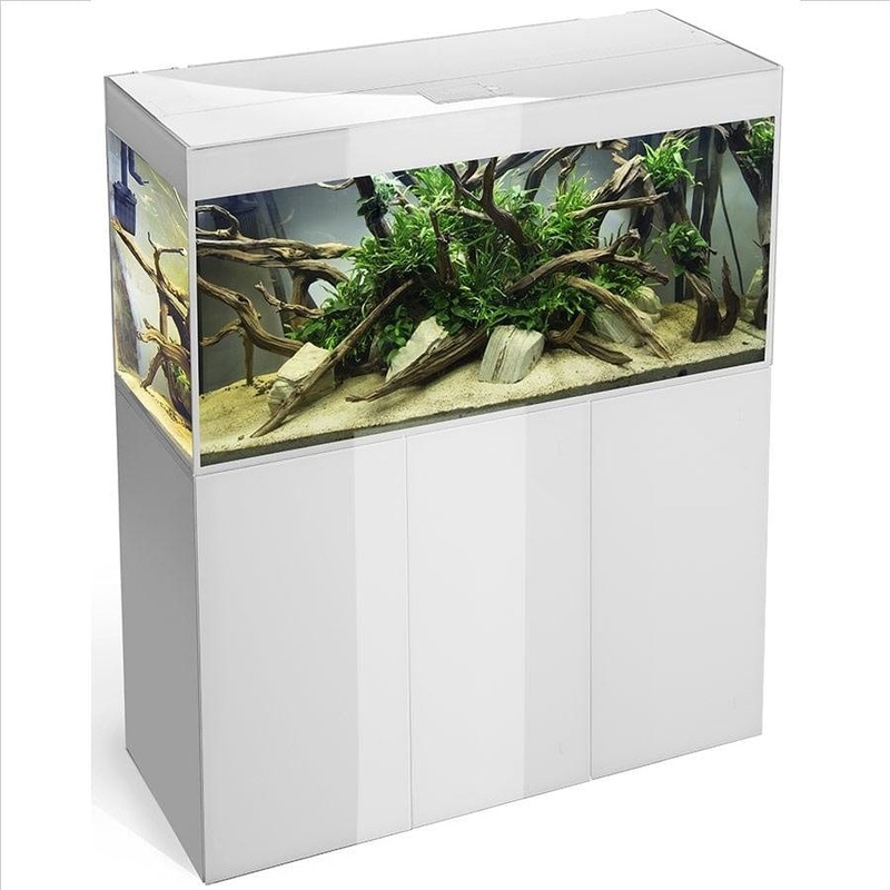 Aquael Glossy 80 Complete Set - 80 x 35 x 54cm (125L) - White