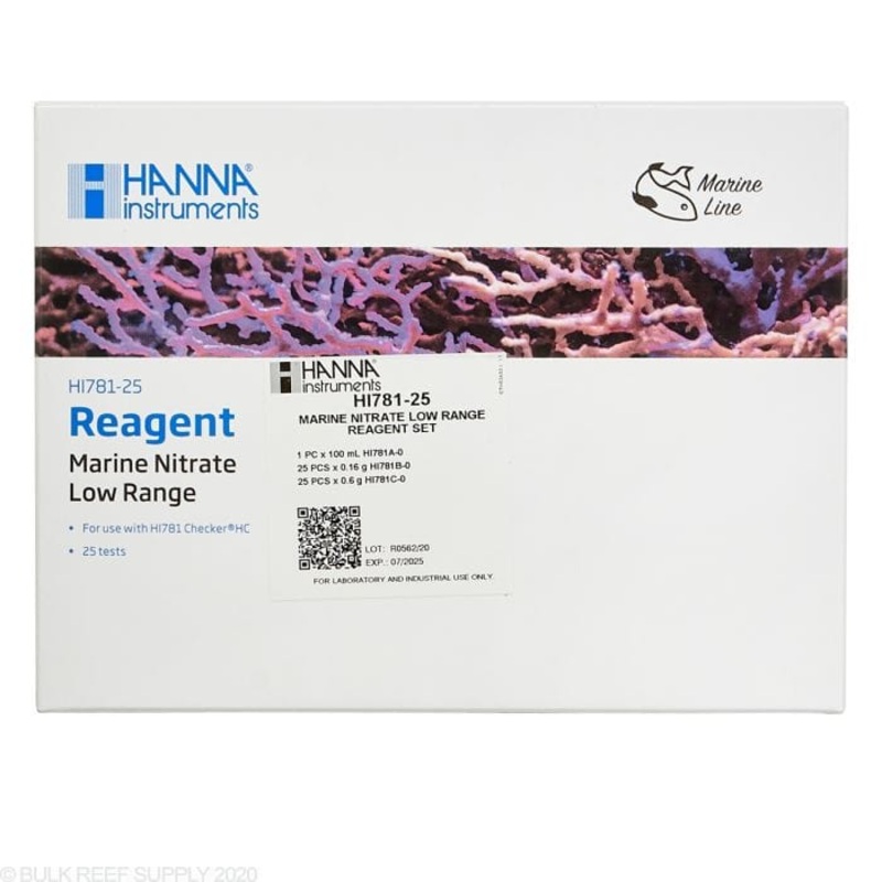 Hanna Nitrate (LR) Low Range Reagents - 25 Test (HI781-25)