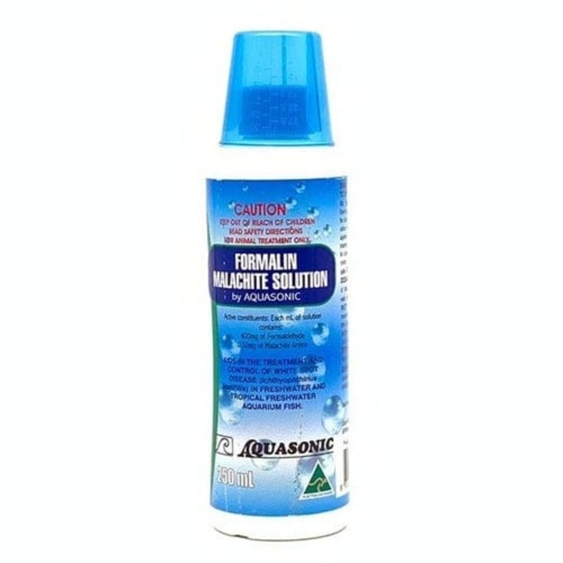 Aquasonic Formalin / Malachite 250ml