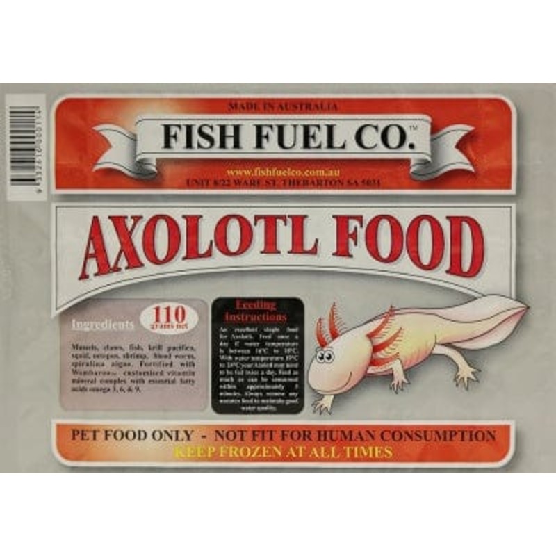 Fish Fuel Axolotl Food