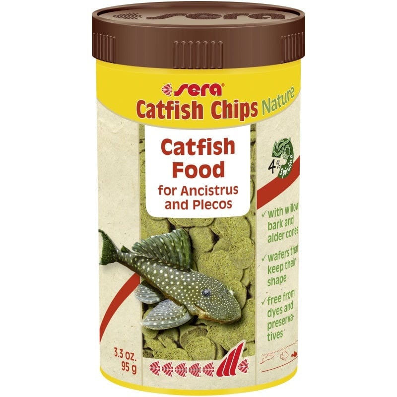 Sera Catfish Chips Nature - Catfish Food 250ml