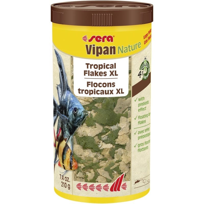 Sera Vipan Nature - Large Flakes XL 210g / 1L
