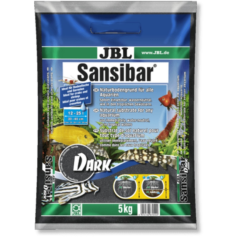 JBL Sansibar Aquarium Sand Dark 5kg