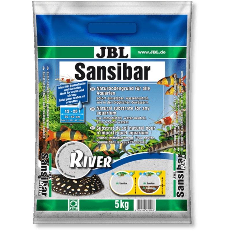 JBL Sansibar Aquarium Sand River 5kg