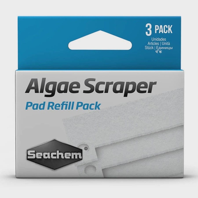 Seachem Algae Scraper Replacement Scrubber Pad (3 pack)