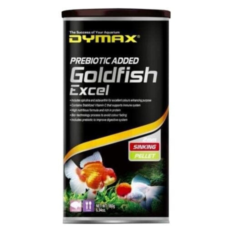 Dymax Goldfish Excel 180g - Sinking Pellets