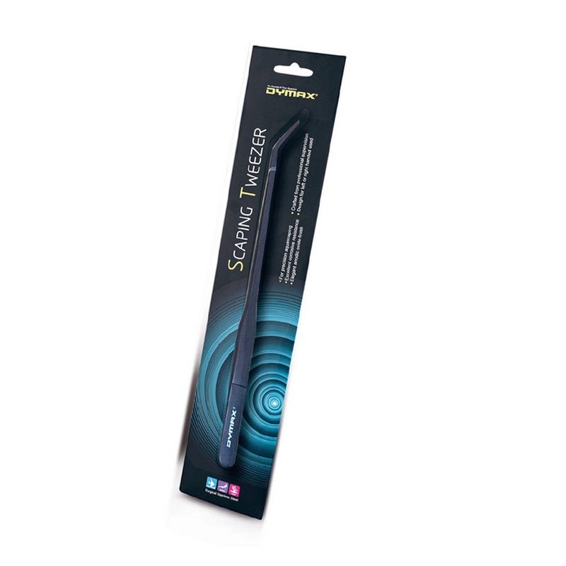Dymax Stainless Steel Tweezers-Contra Angle