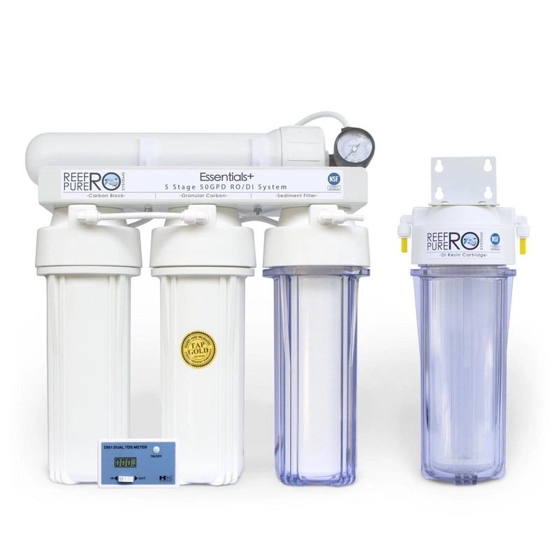 Reef Pure RO 5 Stage 50 GDP Essentials + RO/DI System