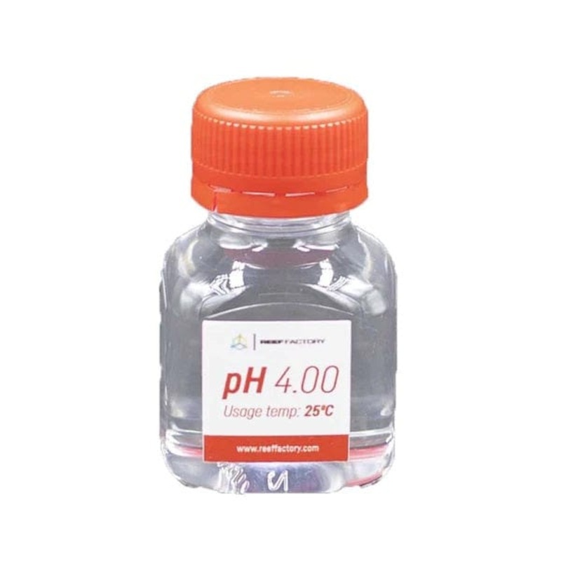 Reef Factory pH 4 Calibration Liquid 50ml