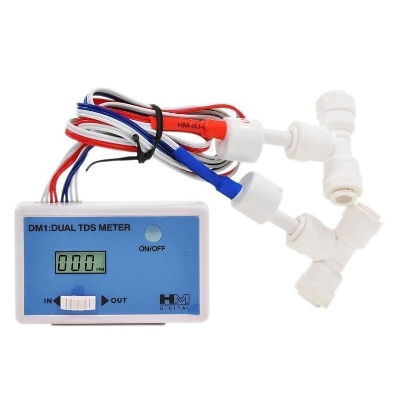 Reef Pure RO Inline Dual TDS Monitor