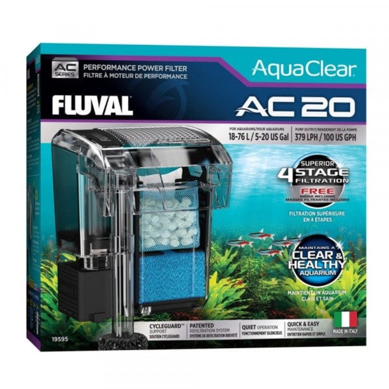 Fluval AquaClear AC20 Power Filter