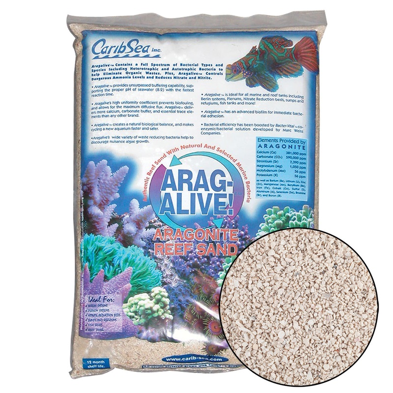 CaribSea Arag-Alive! Special Grade Reef Sand - 20 lb