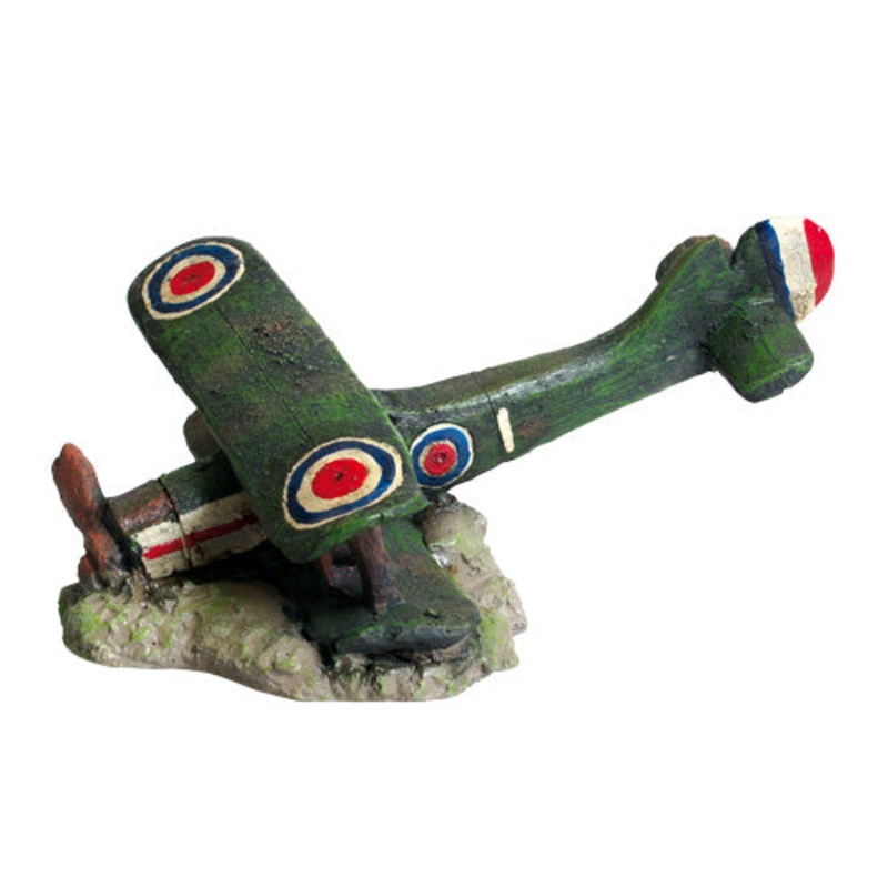 Underwater Treasures Downed Bi-Plane - Medium