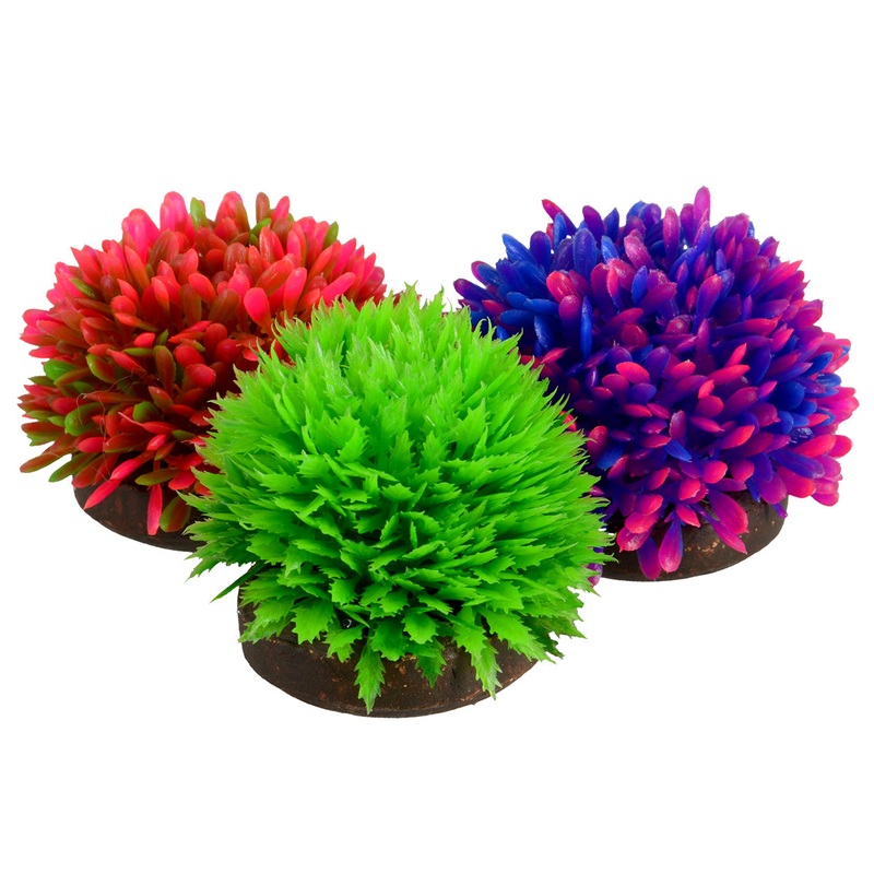 Underwater Treasures Foreground Plant Balls - Style A - 3 pk