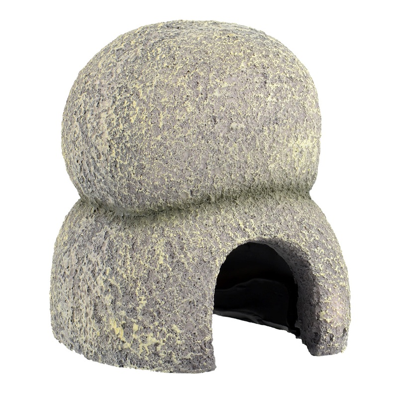 Underwater Treasures Pleco Cave - Two Stone