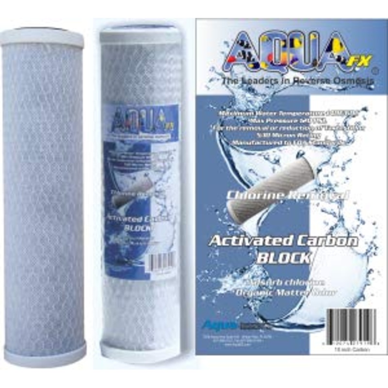 AquaFX Carbon Block Cartridge - 10"