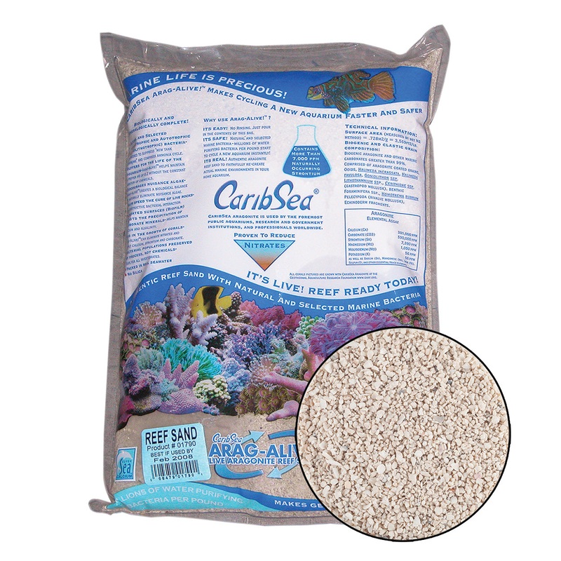 CaribSea Arag-Alive! Special Grade Reef Sand - 10 lb