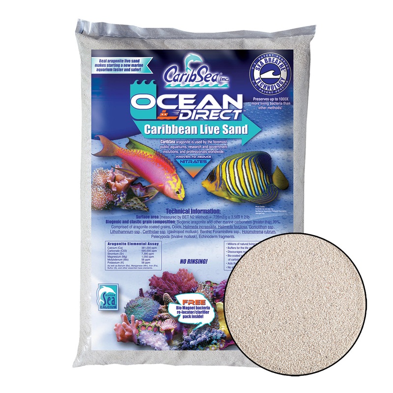 CaribSea Ocean Direct Live Oolite - 20 lb