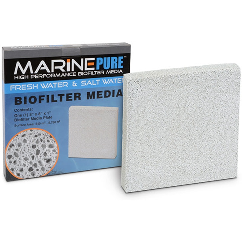 CerMedia MarinePure BioFilter Media Plate 8"x8"x1"