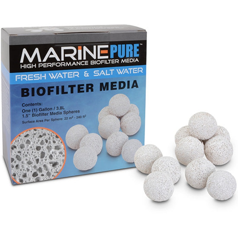 MarinePure BioFilter Media Spheres 1.5" - 2 Quart