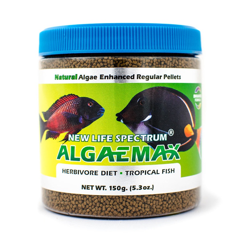 New Life AlgaeMAX Regular Pellet Sinking 1mm-1.5mm 150g