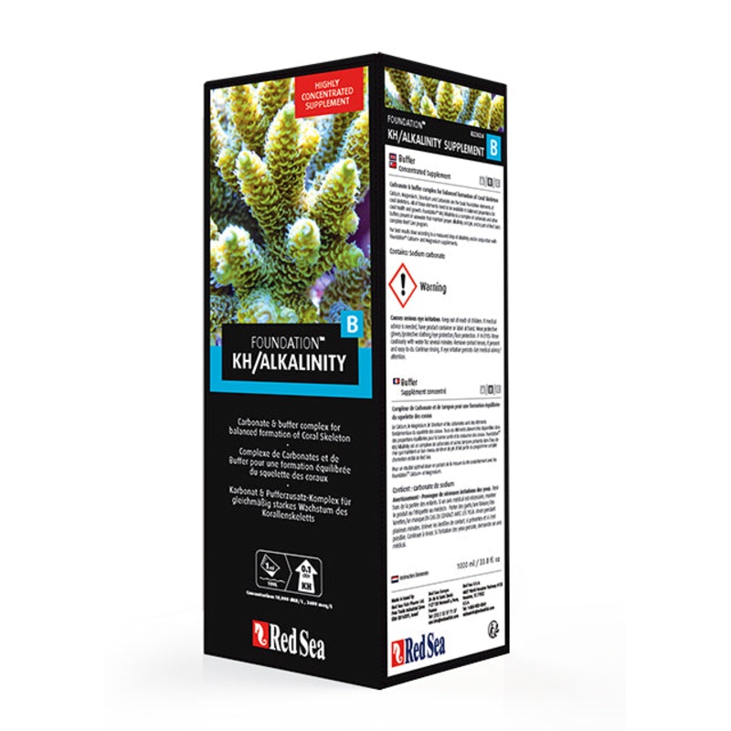 Red Sea Reef Foundation B (Alk) 1L (33.8 fl oz)