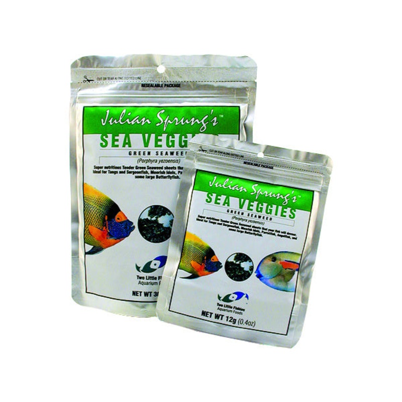 Two Little Fishes SeaVeggies Green Seaweed 30g Green