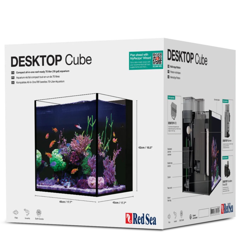 Red Sea Desktop Cube - black