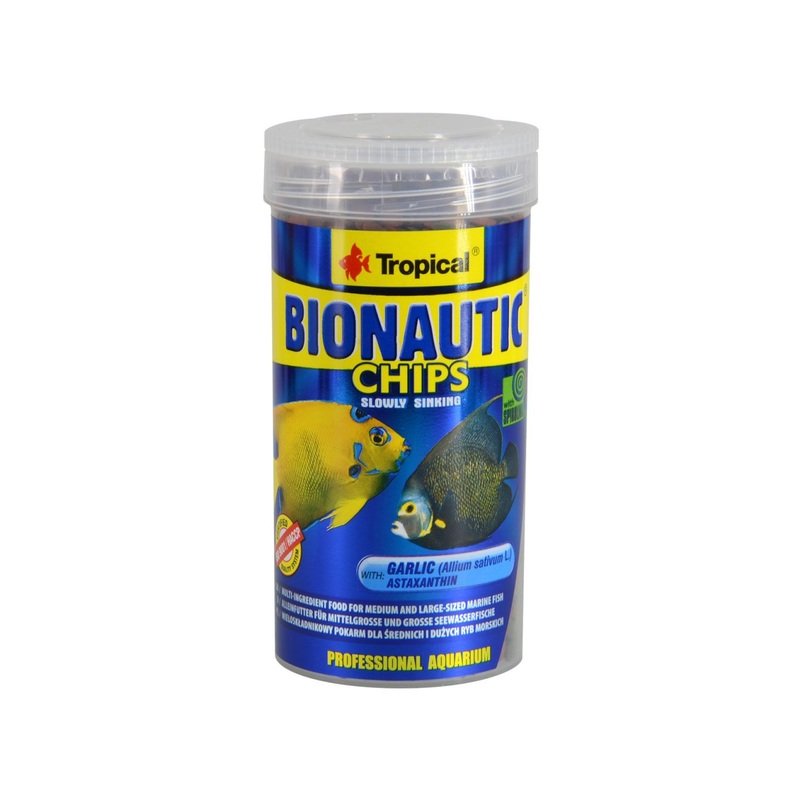 Tropical Bionautic Slowly Sinking Chips - 130 g