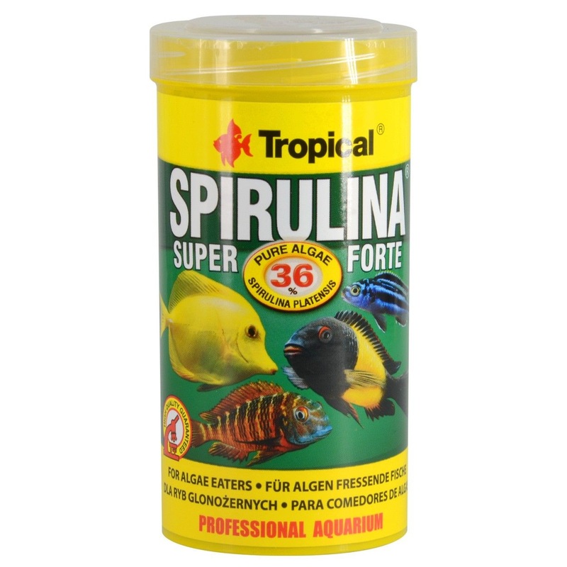 Tropical Super Spirulina Forte Vegetable Flakes - 50 g