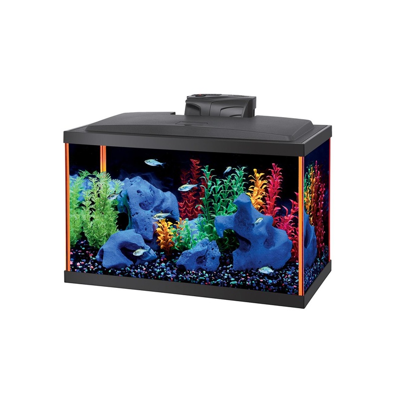 Aqueon NeoGlow LED Aquarium Kit - Orange - 10 gal