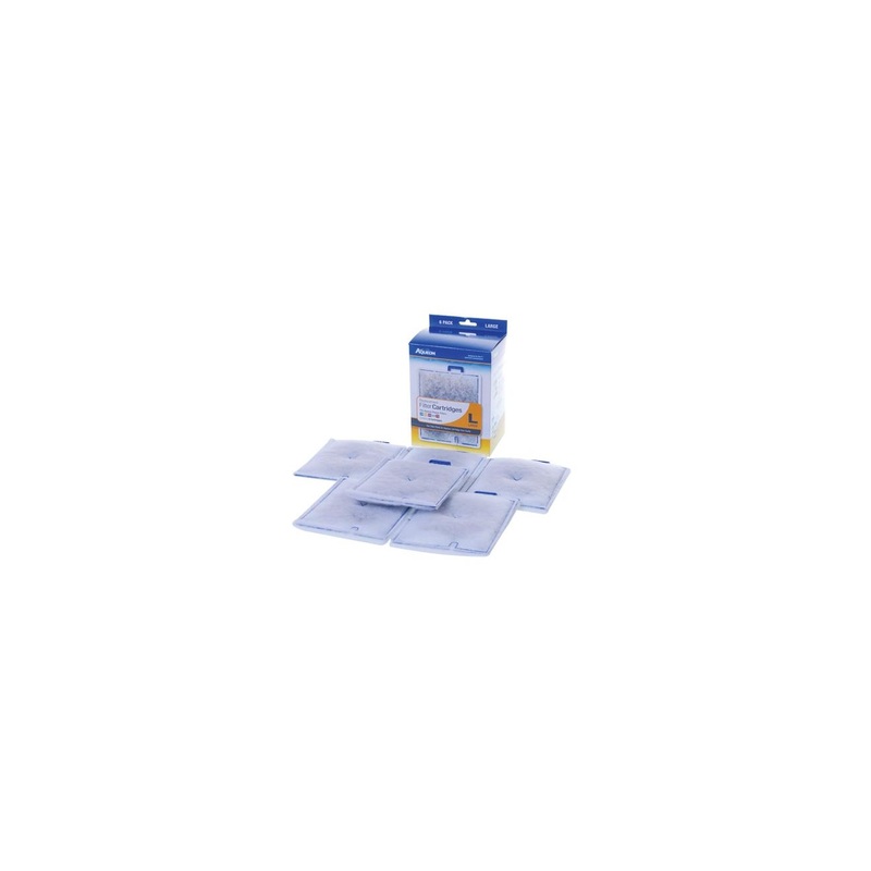 Aqueon Replacement Filter Cartridge For QuietFlow 20, 30, 50, 55, 75 - Large - 6 pk