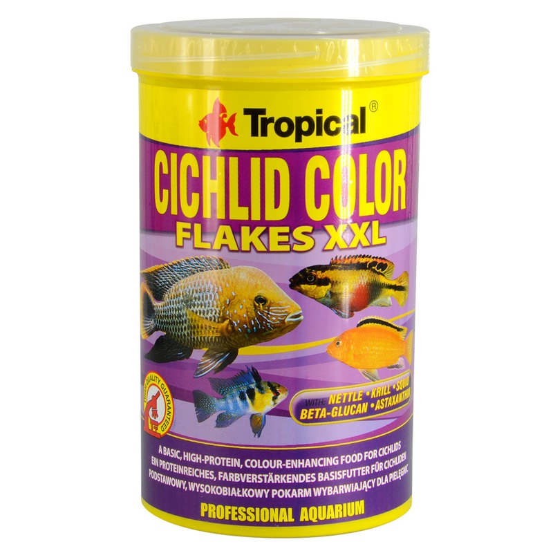 Tropical Cichlid Colour Flakes XXL - 160 g