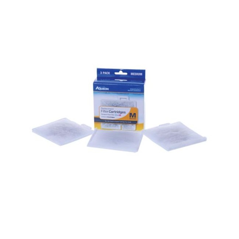 Aqueon Replacement Filter Cartridge - Medium - 3 pk