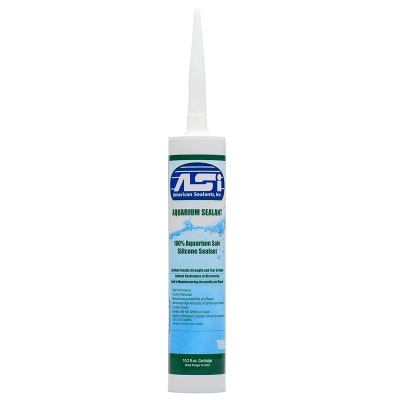 ASI Aquarium Silicone Sealant 10.2 fl oz Black