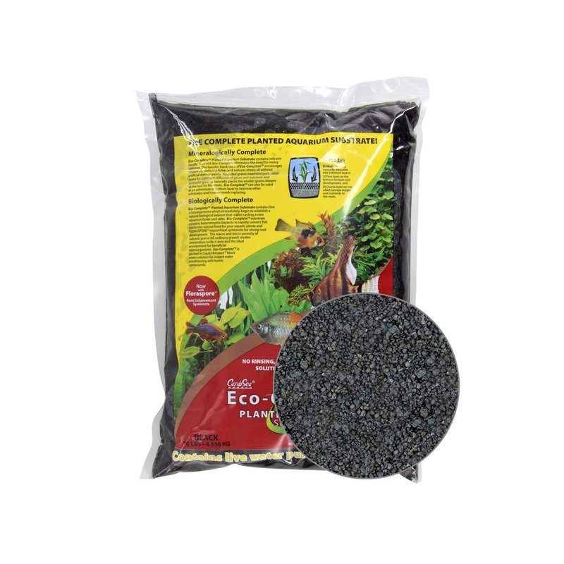 CaribSea Eco-Complete Planted - Black - 10 lb